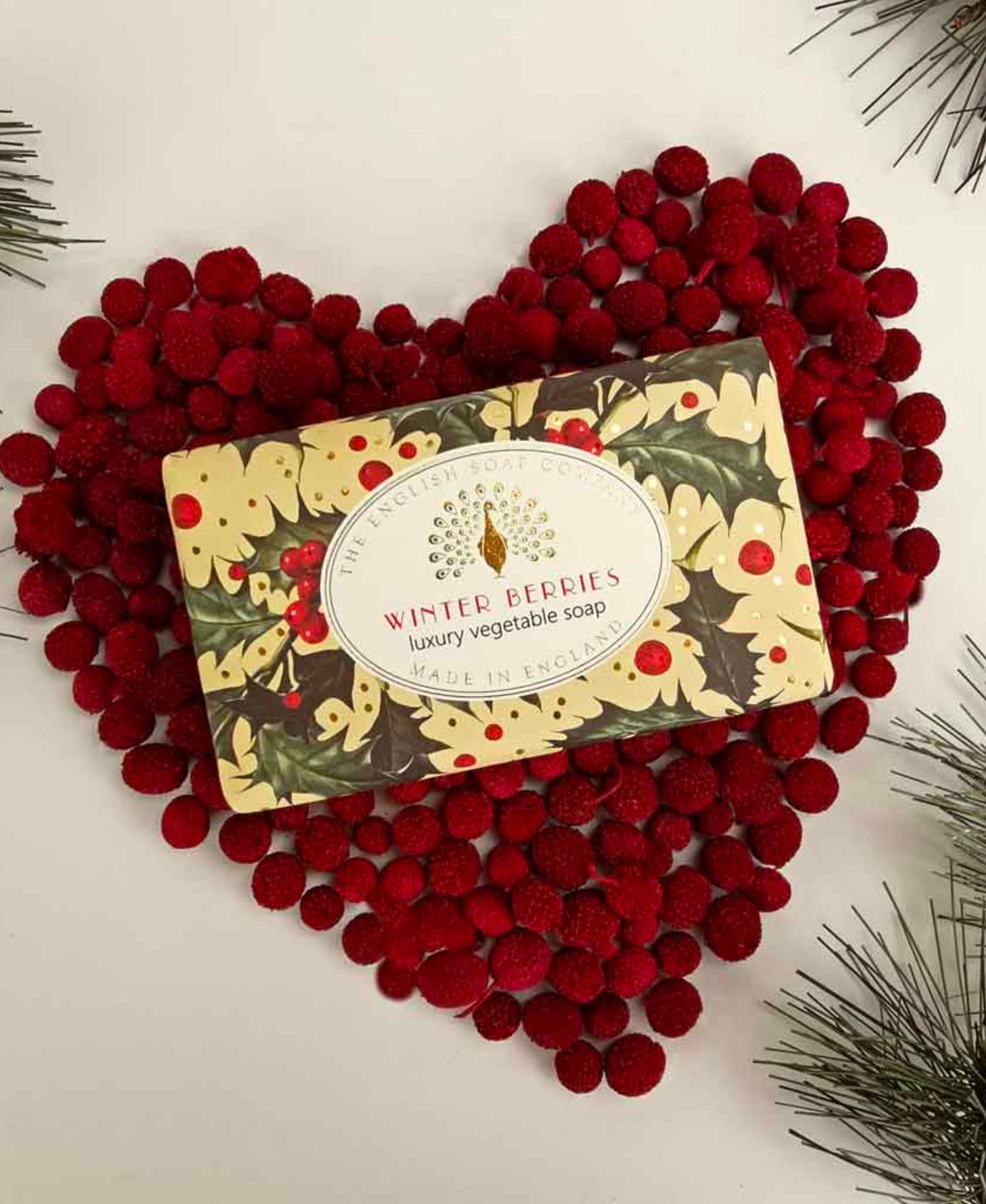 Winter Berries Soap Bar - by English Soap Co.