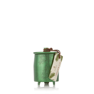 Thymes Frasier Fir Heritage Small Green Metal Tin Candle