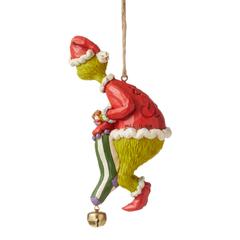 Jim Shore Grinch Holding 2021 Stocking Hanging Ornament