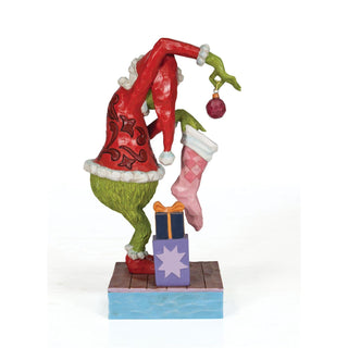 Jim Shore Grinch Stealing Ornament Figurine