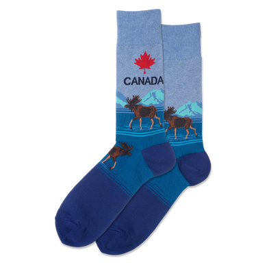 Hotsox Men's Canada Crew Socks