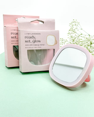 Ready, Set, Glow - LED Makeup Mirror