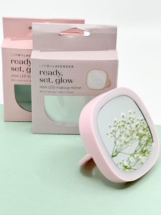 Ready, Set, Glow - LED Makeup Mirror