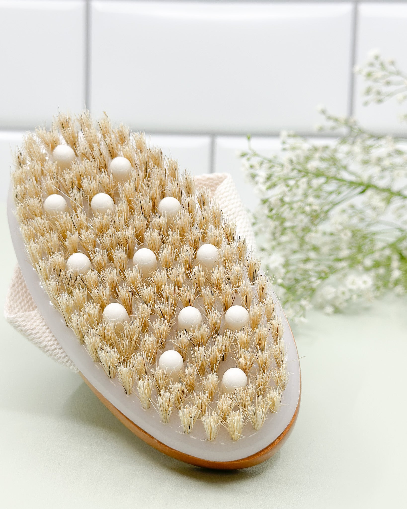 Hand Dry Brush Massager