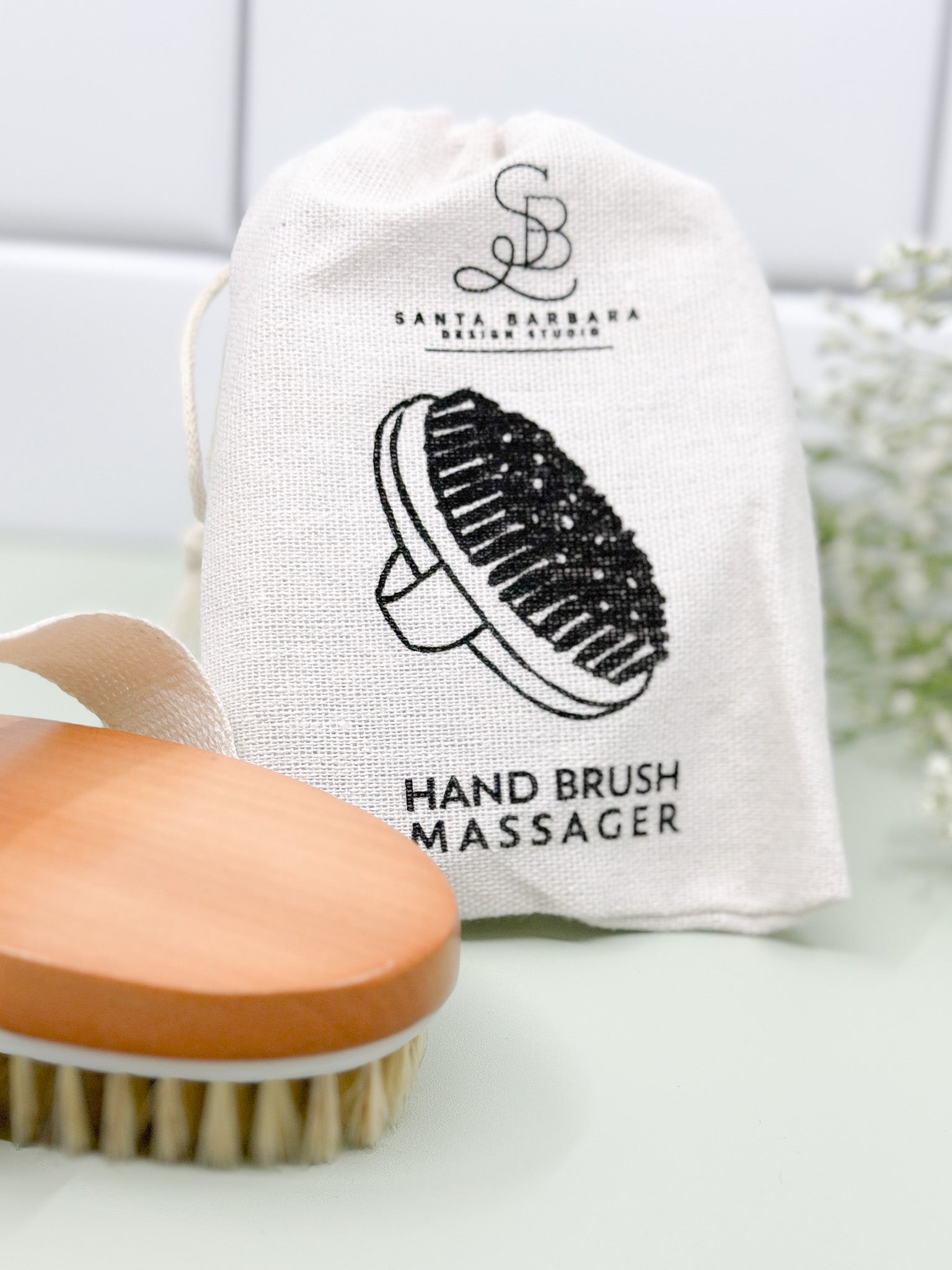 Hand Dry Brush Massager