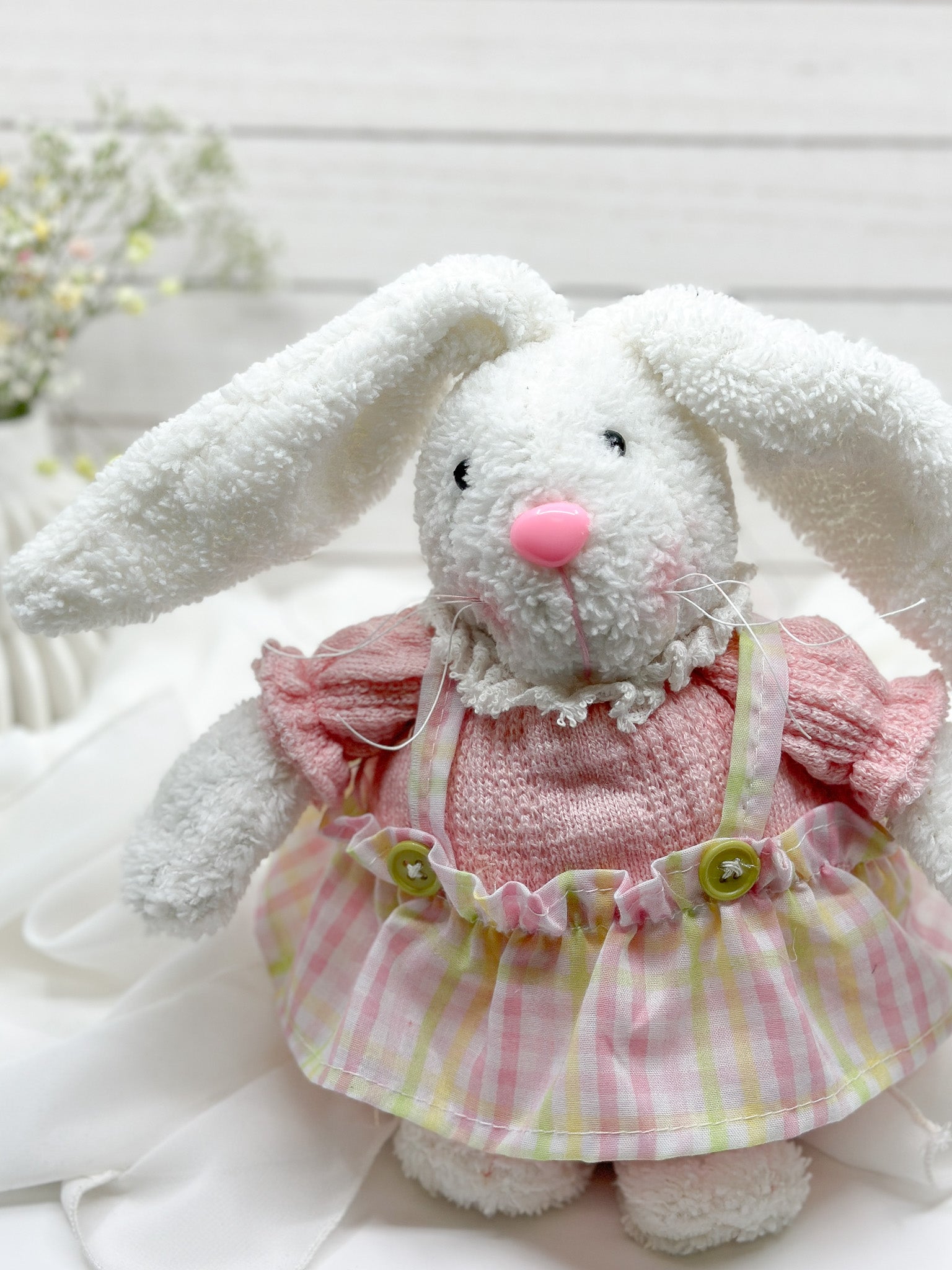 Girl Easter Bunny - Stuffed