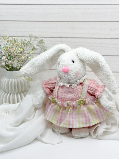 Girl Easter Bunny - Stuffed