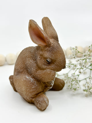 Easter Brown Bunny Figurine (small)