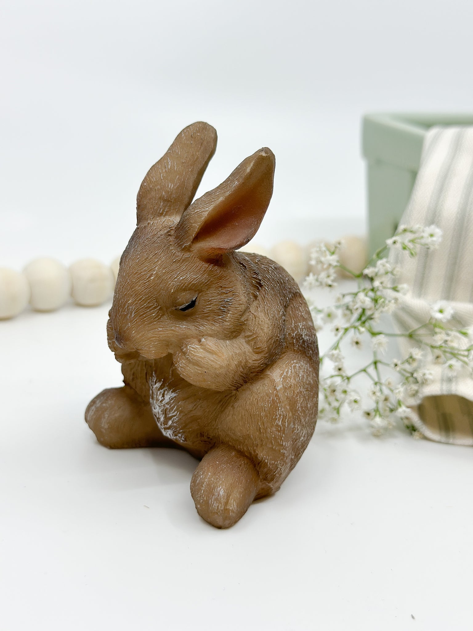 Easter Brown Bunny Figurine (small)