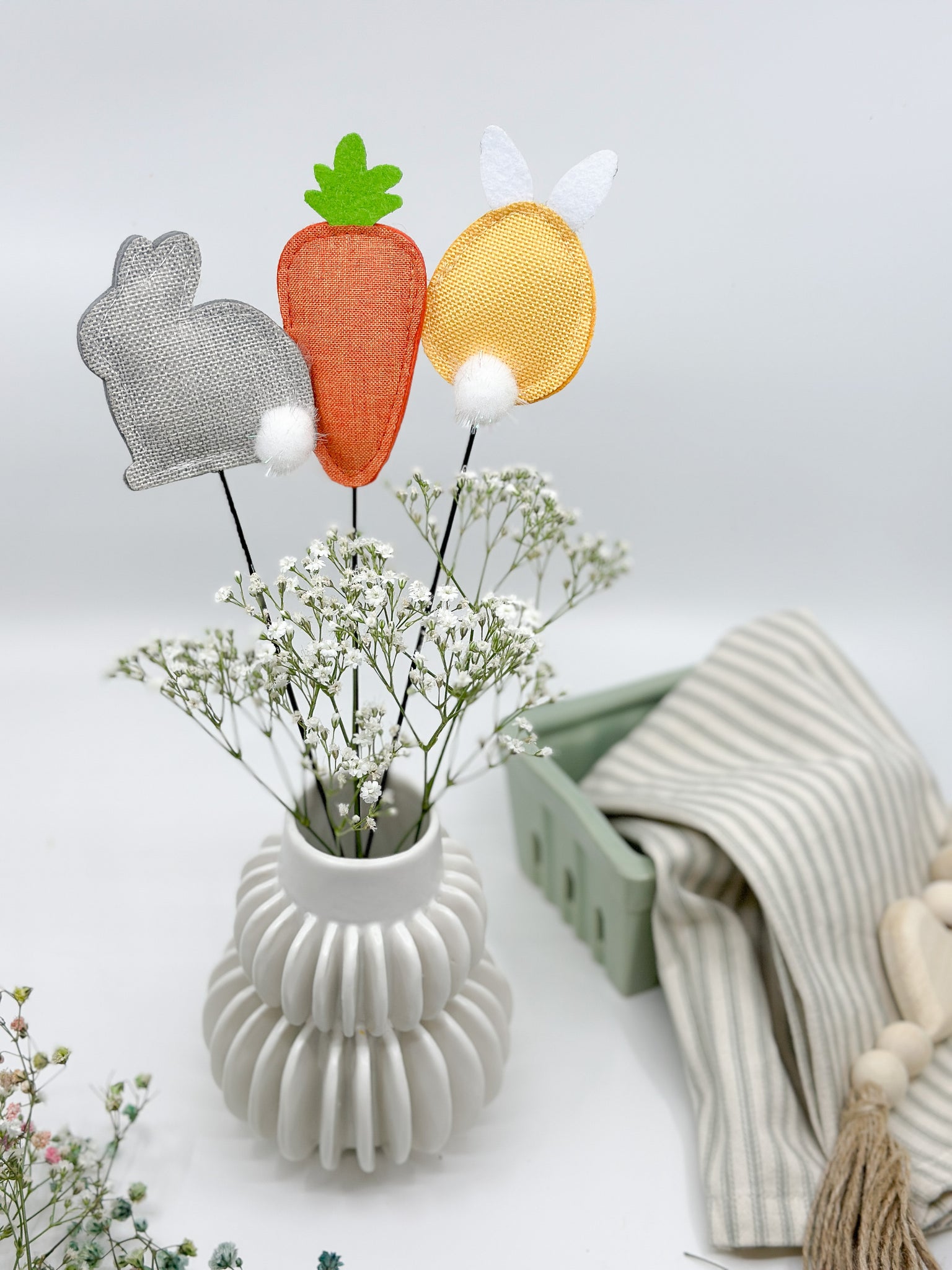 Easter Picks - Bunny, Carrot & Egg