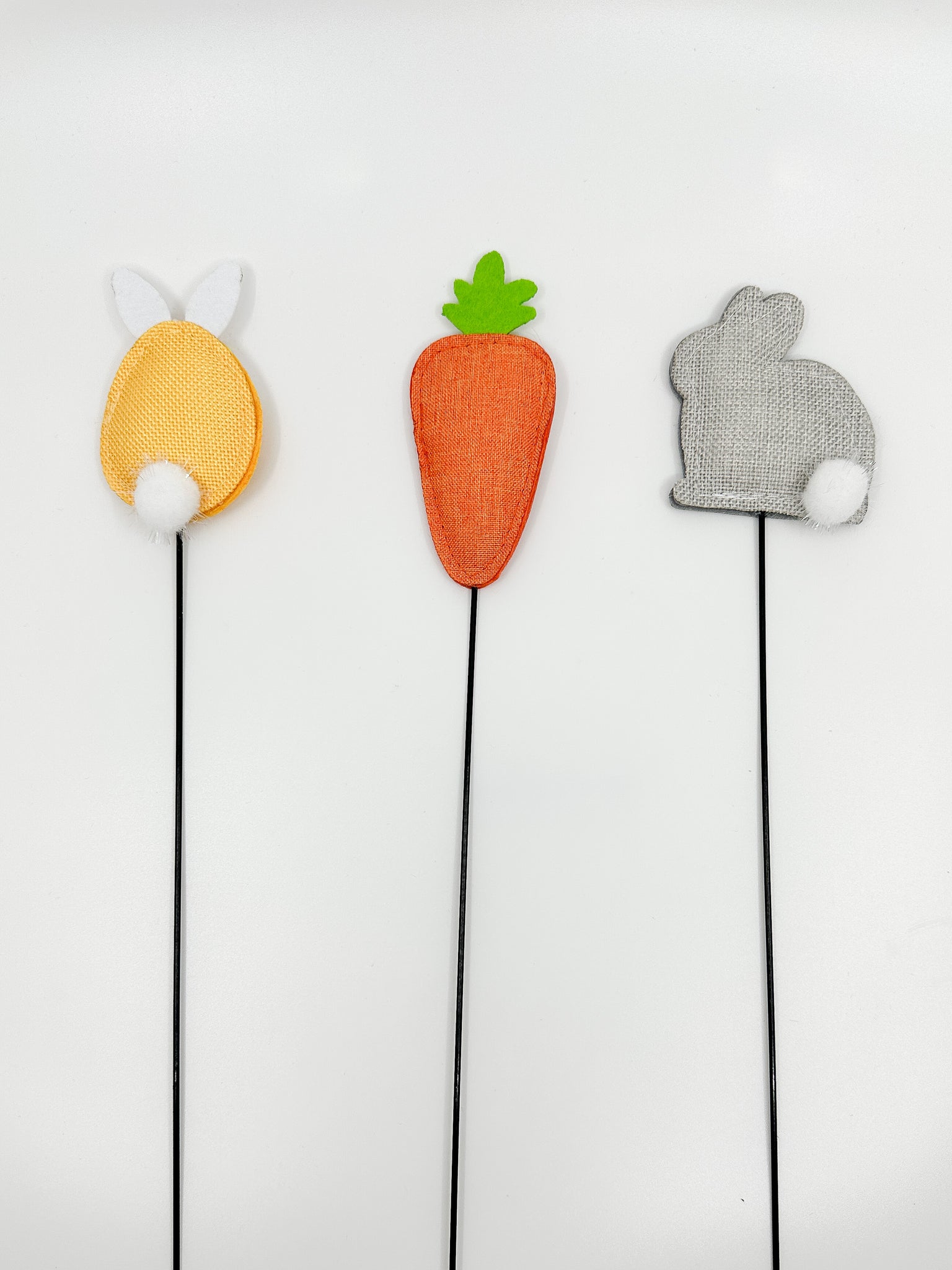 Easter Picks - Bunny, Carrot & Egg