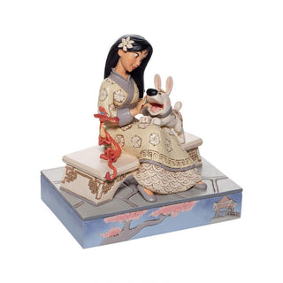 Mulan White Woodland - Honorable Heroine Figurine