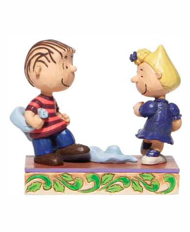 Jim Shore Peanuts 'Christmas Dance' with Sally and Linus