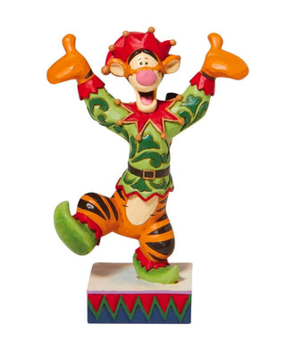 Jim Shore Disney Tigger 'Extatic Elf' Figurine