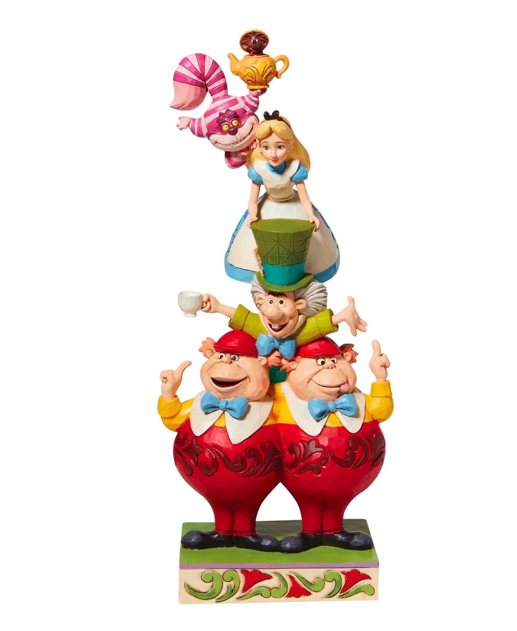 Jim Shore Disney Alice in Wonderland 'We're All Mad Here' Figurine