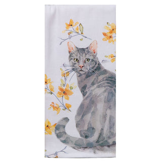 Kay Dee Sweet Home Cat DP Terry Tea Towel