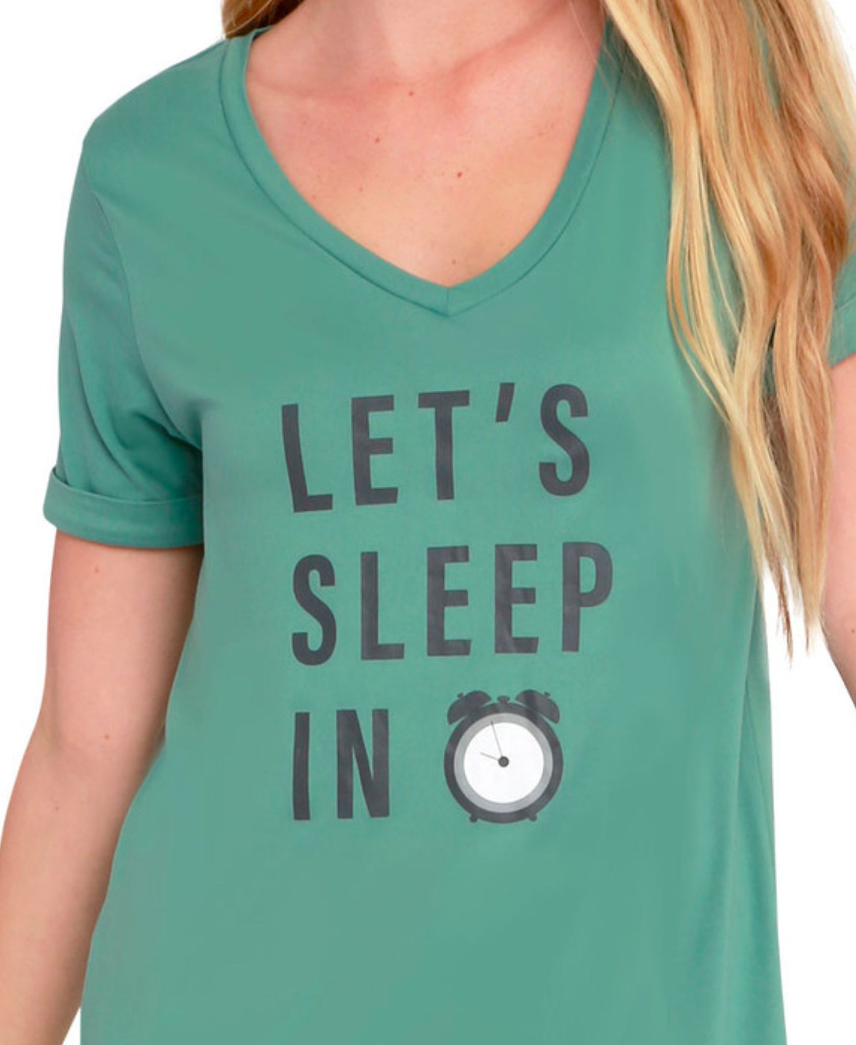 Let's Sleep In -- Sleep Shirt