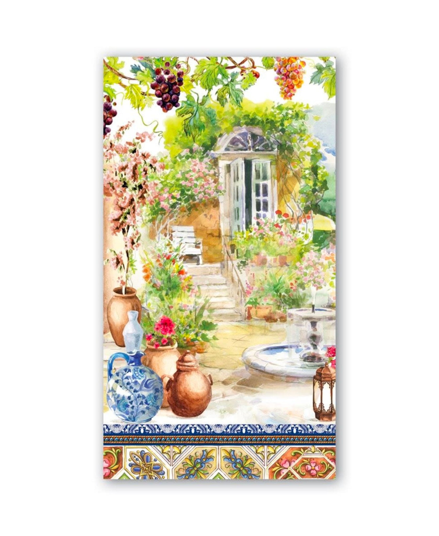 Michel Design Works Tuscan Terrace Hostess Napkins