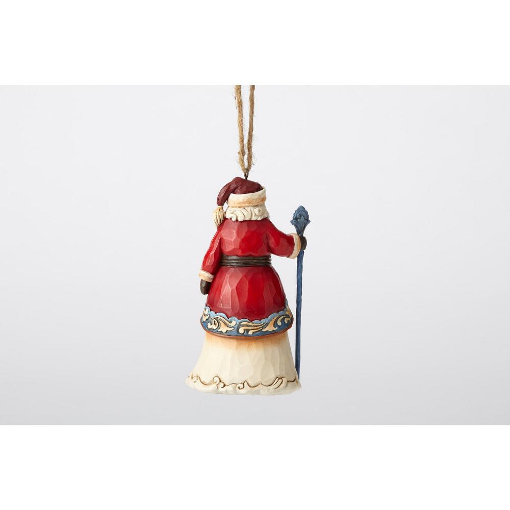 Jim Shore Norwegian Santa Hanging Ornament