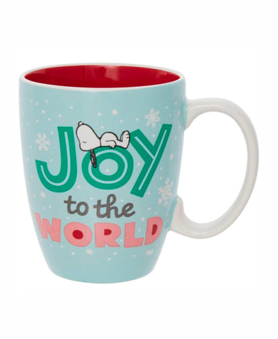 Peanuts 'Joy to the World' Snoopy Mug