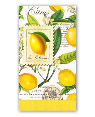 Michel Design Works Lemon Basil Hostess Napkins