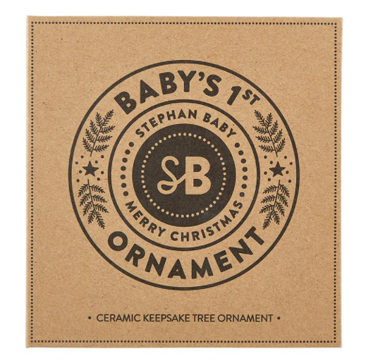 Baby First Christmas Tree Ornament