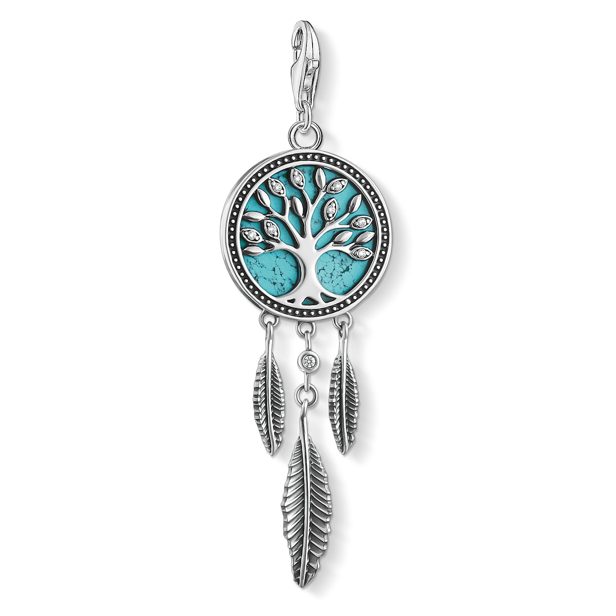 Dreamcatcher Tree Of Life Charm Pendant