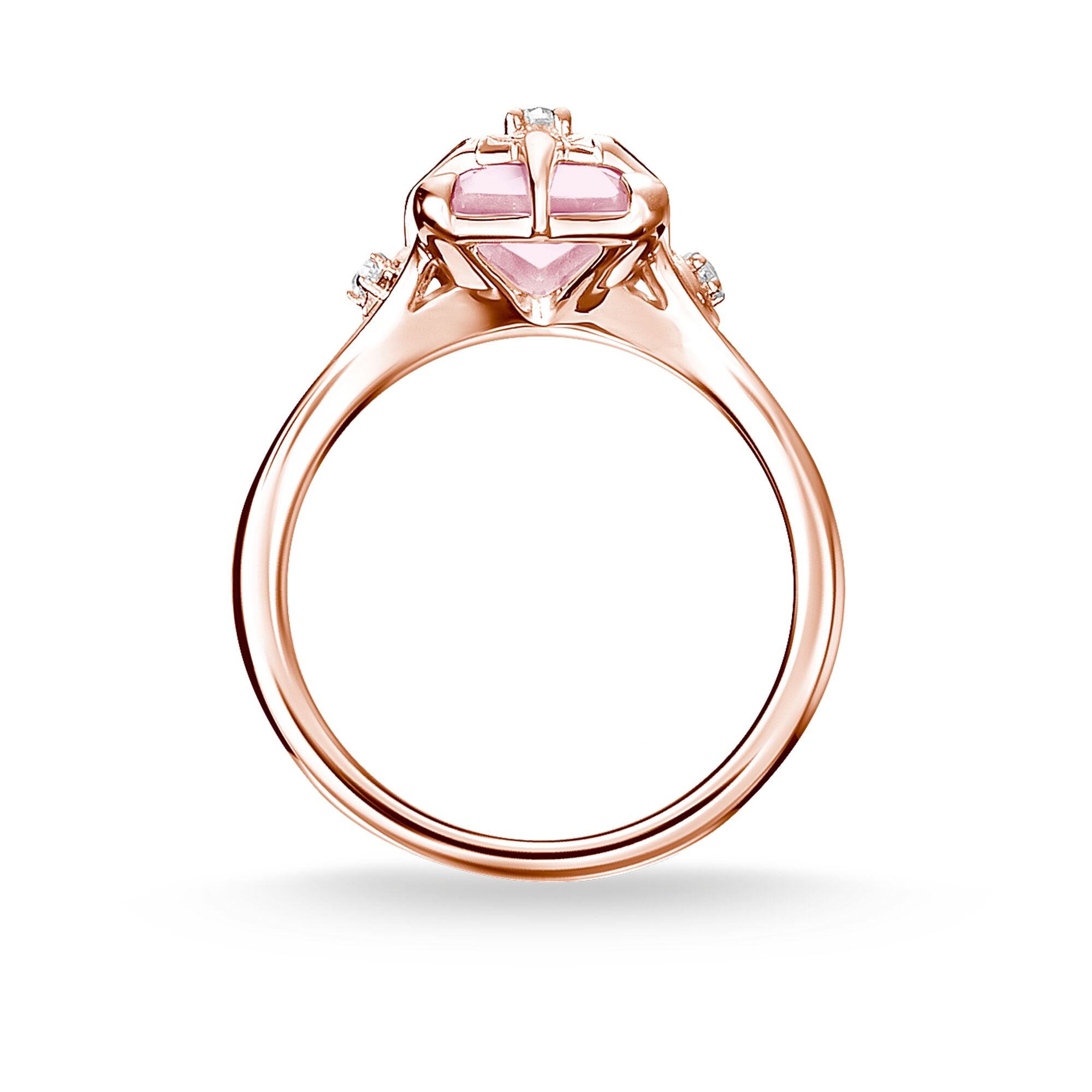 Pink Stone With Star Ring