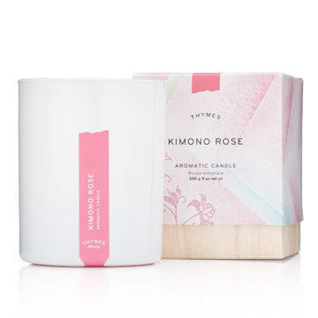 Thymes Kimono Rose Candle