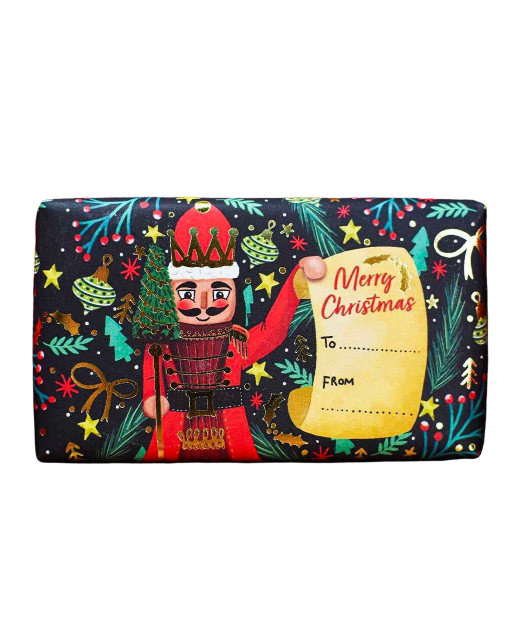 Nutcracker Soap Bar - Frankincense & Myrrh - by English Soap Co.