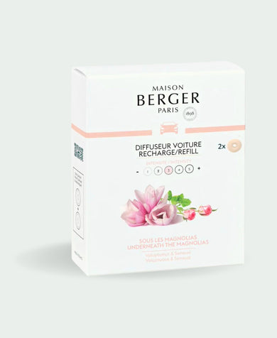 Maison Berger - 'Underneath the Magnolias' Car Diffuser Kit