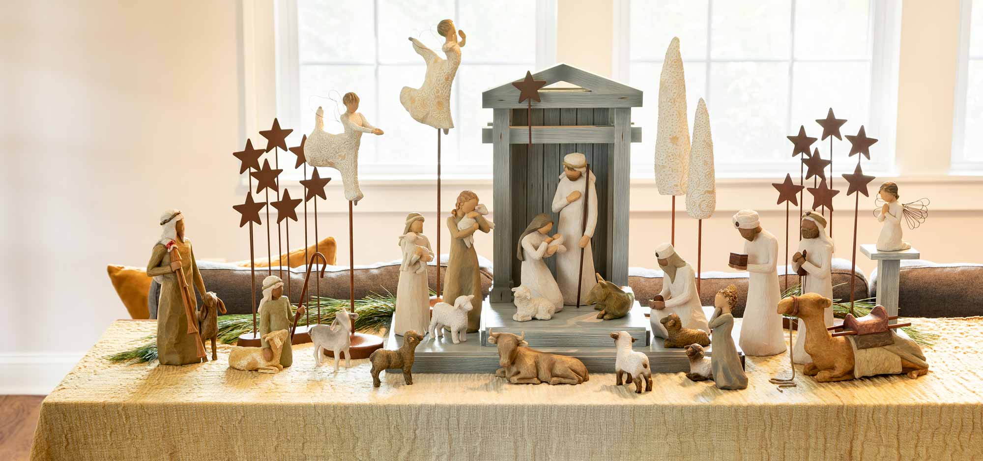 Willow Tree Nativity Piece Set – Home Treasures  More