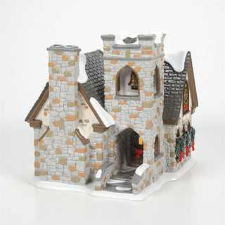 Department 56 Snow Village Woodlands Family Church