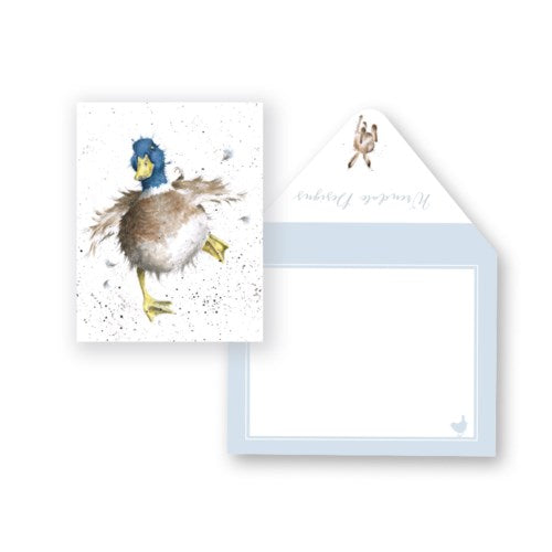 Wrendale A Waddle & A Quack Gift Enclosure Card