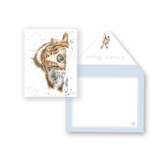 Wrendale Dog And Catnap Gift Enclosure Card