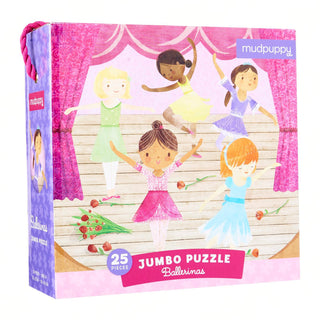 Mudpuppy Ballerinas Jumbo Puzzle - 25 Pieces