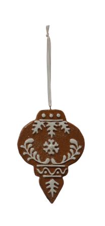 Resin Gingerbread Ornament - 4 Styles