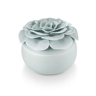 Illume Fresh Sea Salt Ceramic Flower Candle