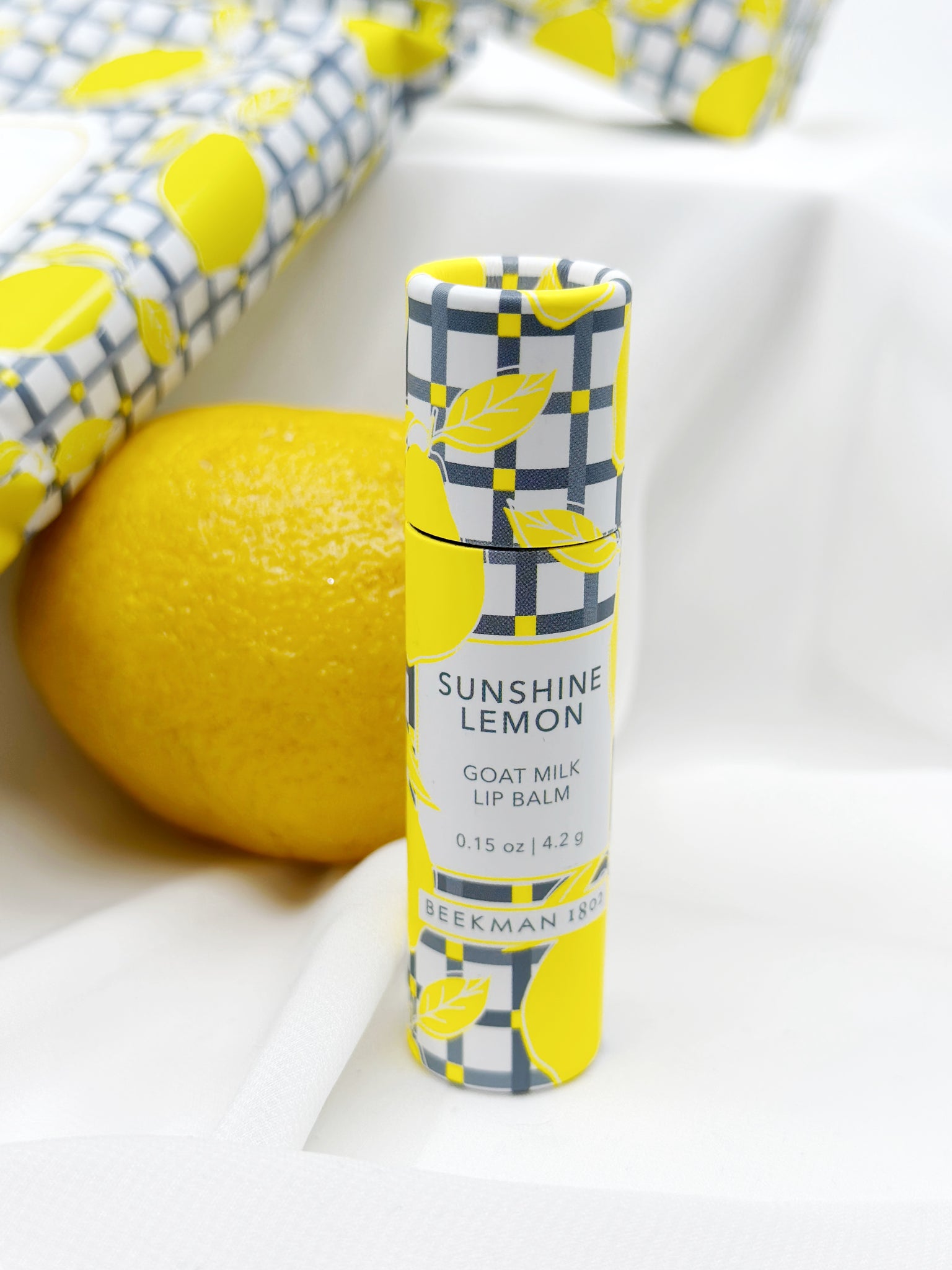 Beekman 1802 Sunshine Lemon Lip Balm