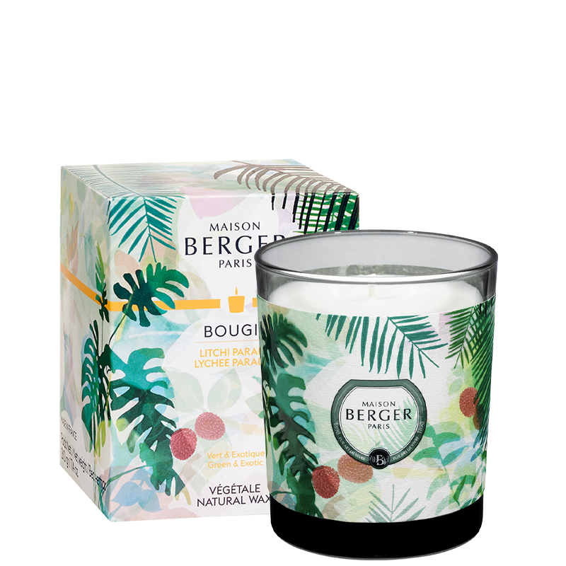 Immersion Grey Scented Candle- Lychee Paradise