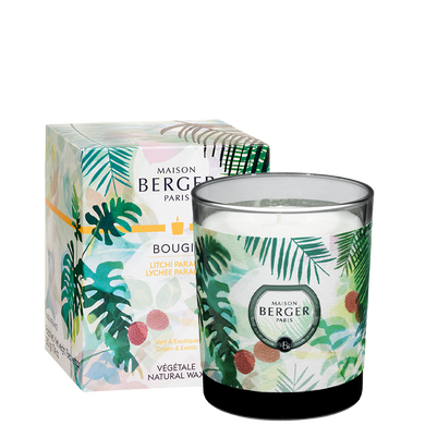 Immersion Grey Scented Candle- Lychee Paradise