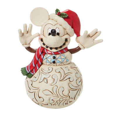 Jim Shore Disney Mickey Mouse Snowman Figurine