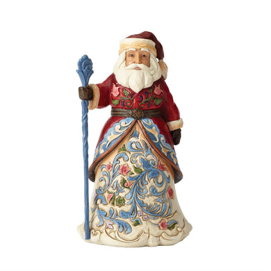 Jim Shore Santas Around The World: Norweigan Santa Figurine