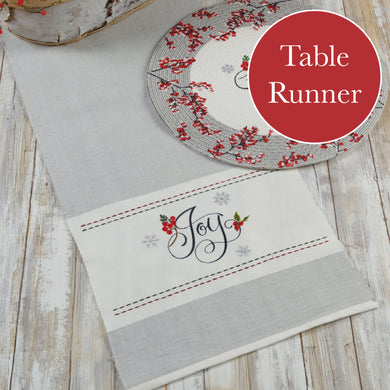 Winterberry Joy Table Runner