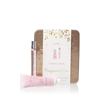 Thymes Kimono Rose Fragrance Duo Gift Set
