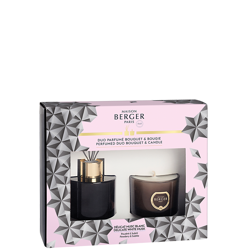 Black Crystal Duo Pack - Mini Reed Diffuser & Mini Candle