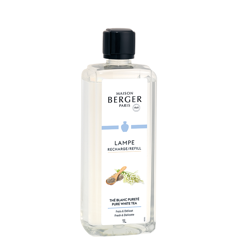 Pure White Tea Lamp Fragrance 1L - Lampe Berger