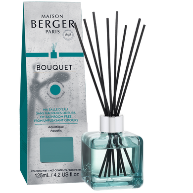 My Bathroom Free From Unpleasant Odours Cube Reed Diffuser - Maison Berger