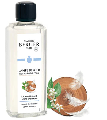 White Cashmere Lamp Fragrance – 1L - Lampe Berger