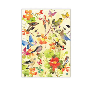 Michel Design Works Birds & Butterflies Kitchen Towel